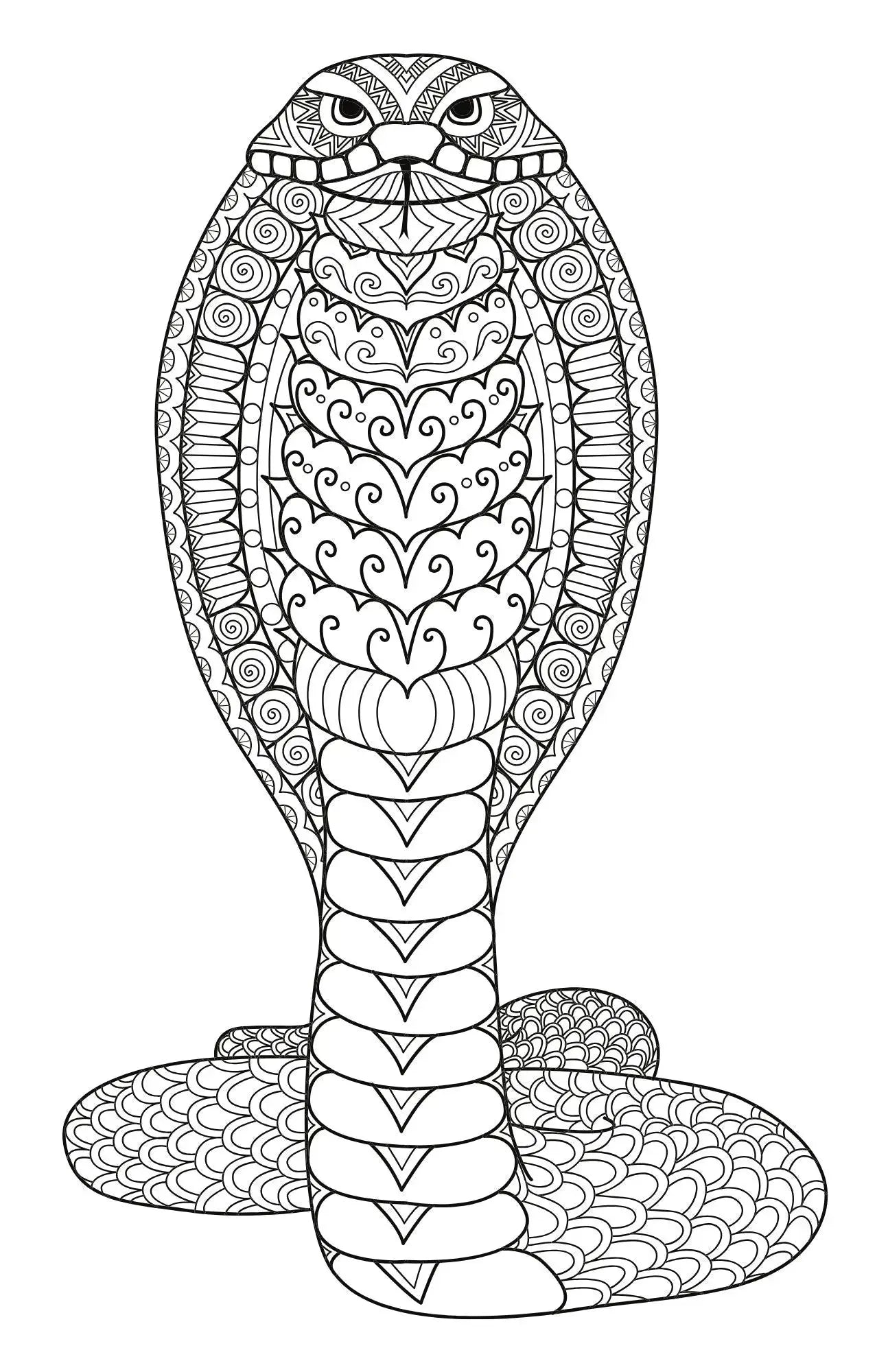 Mandala Animal Edition volume II - Adult Digital Coloring Book Neu Digital Designs