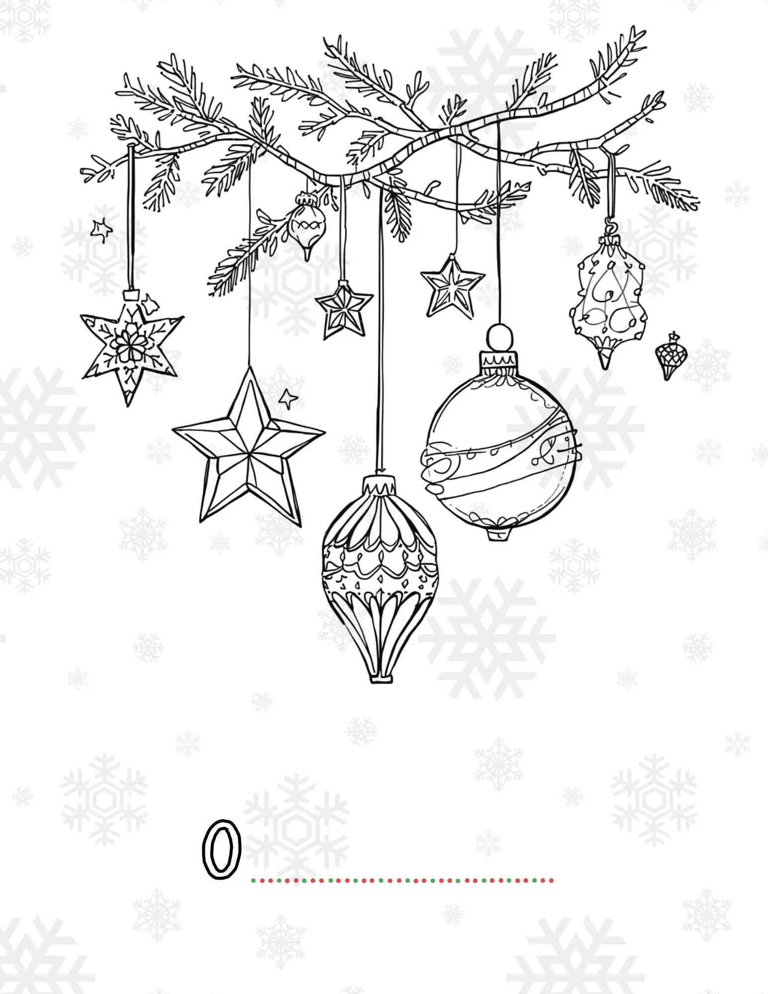 Christmas Edition - Kids Coloring Book - A-Z Name Game Neu Digital Designs