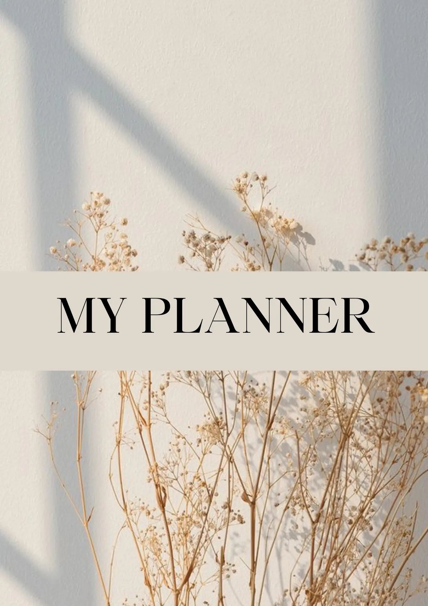 Minimalist Undated Digital Planner Bundle with 20 Additional Covers Neu Digital Designs