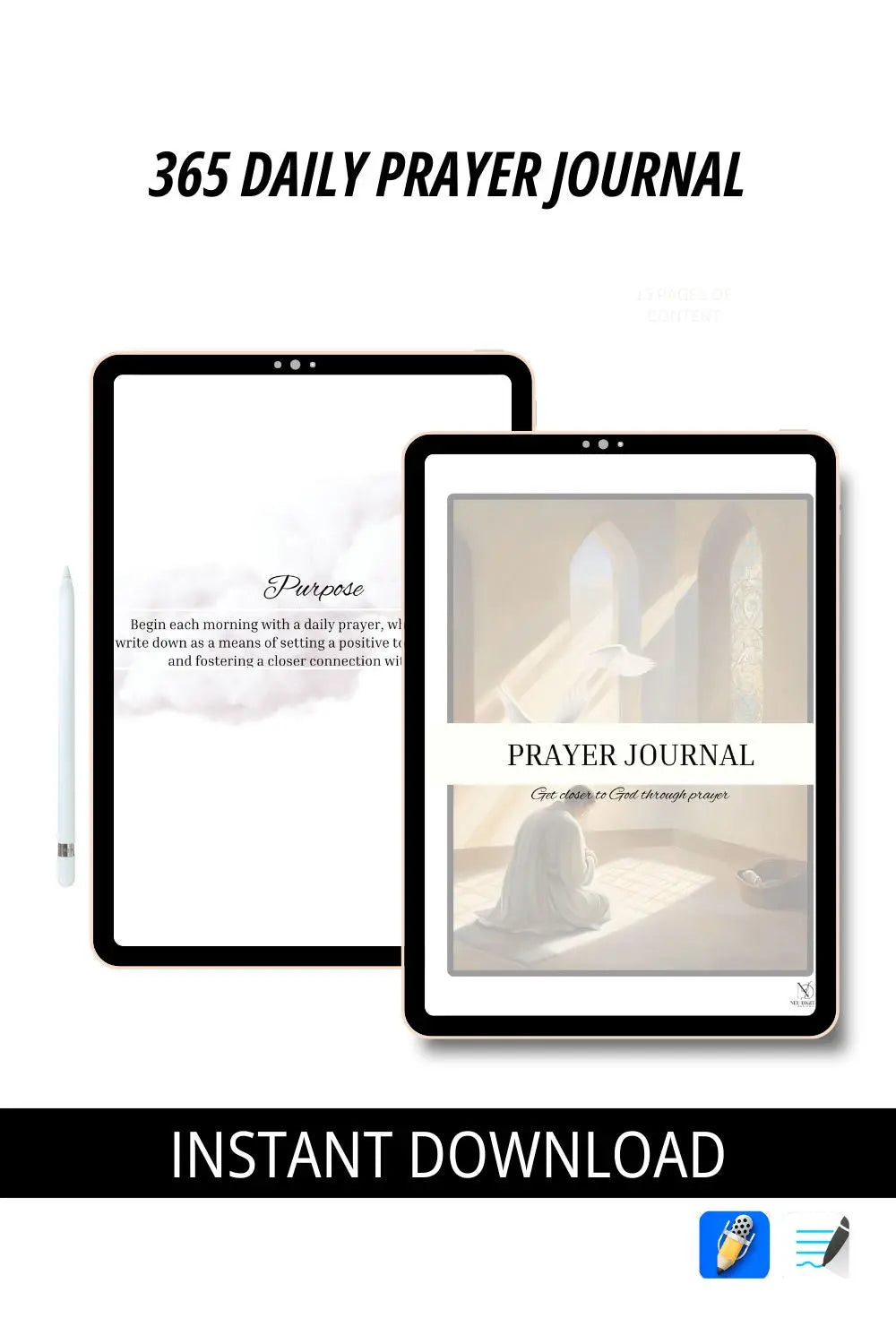 365 Daily Prayer Journal - Neu Digital Designs