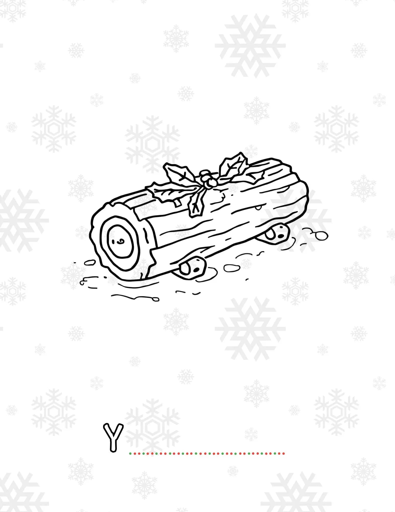 Christmas Edition - Kids Coloring Book - A-Z Name Game Neu Digital Designs