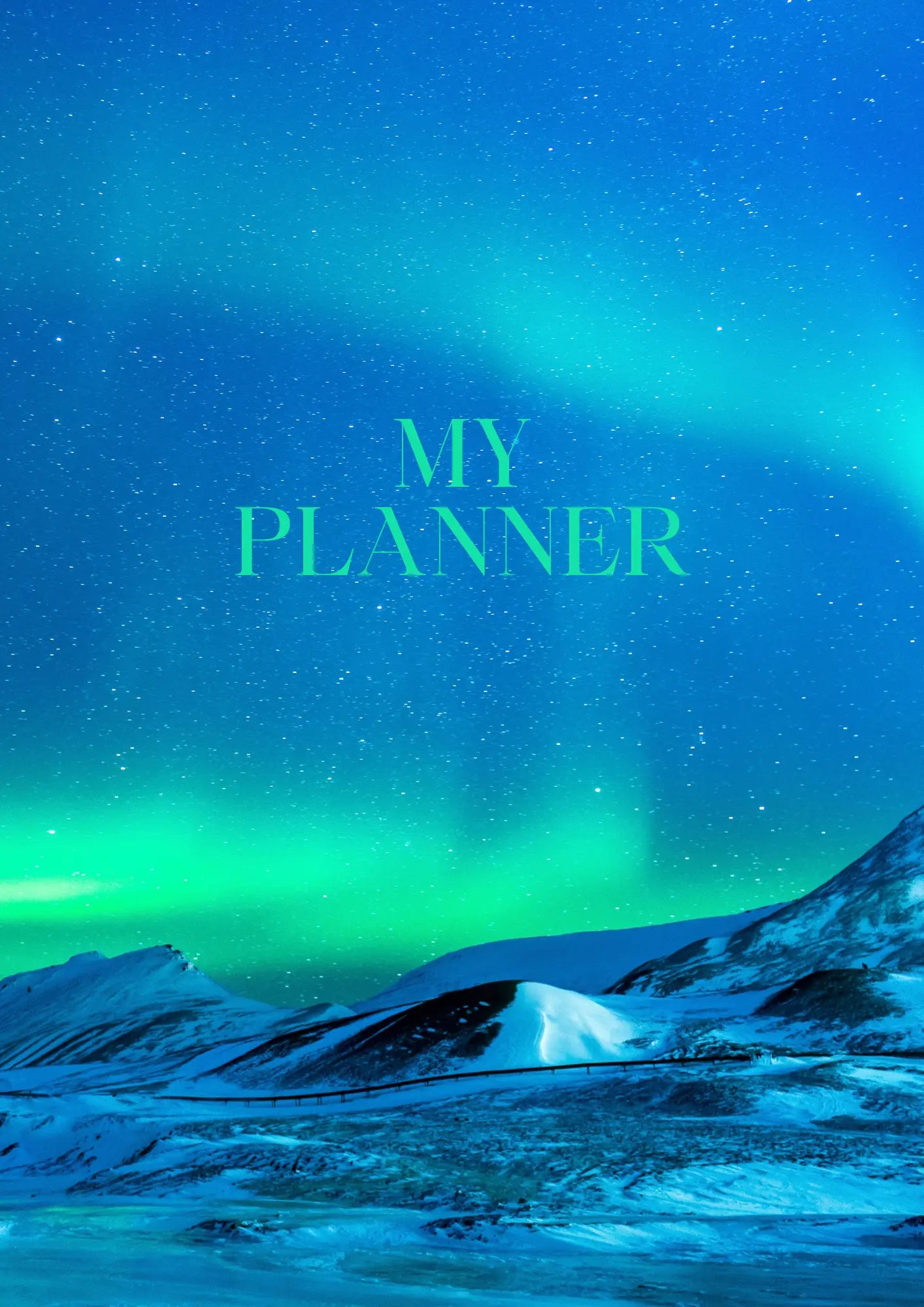 Minimalist Undated Digital Planner Bundle with 20 Additional Covers Neu Digital Designs