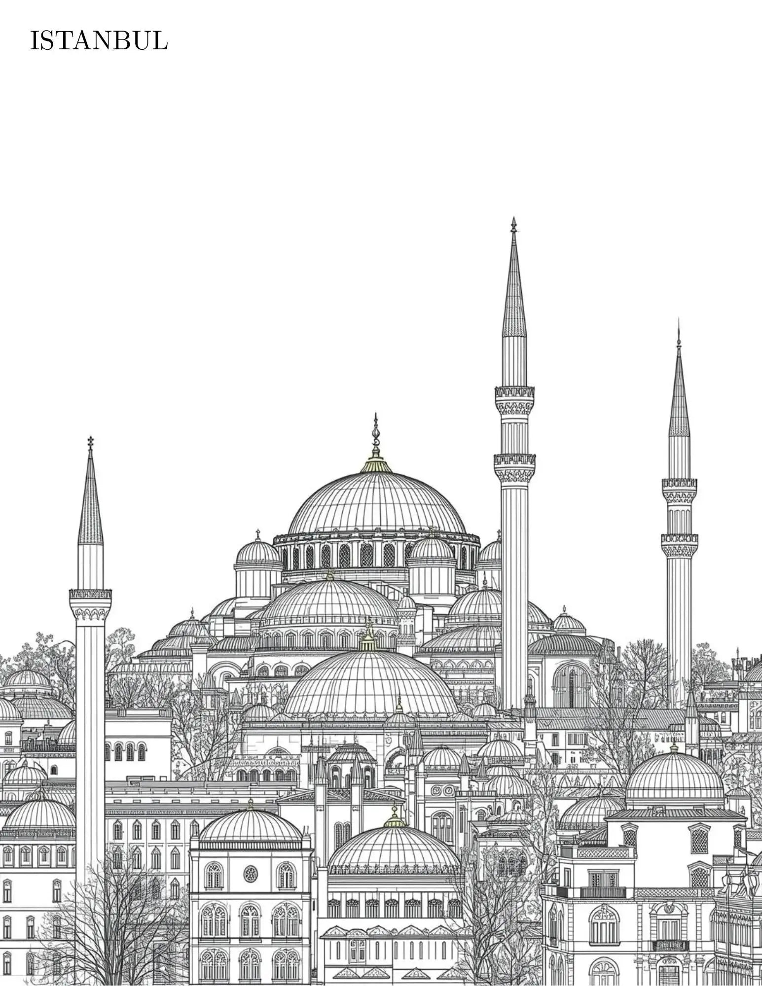 Let's Travel Adult Digital Coloring Book Neu Digital Designs