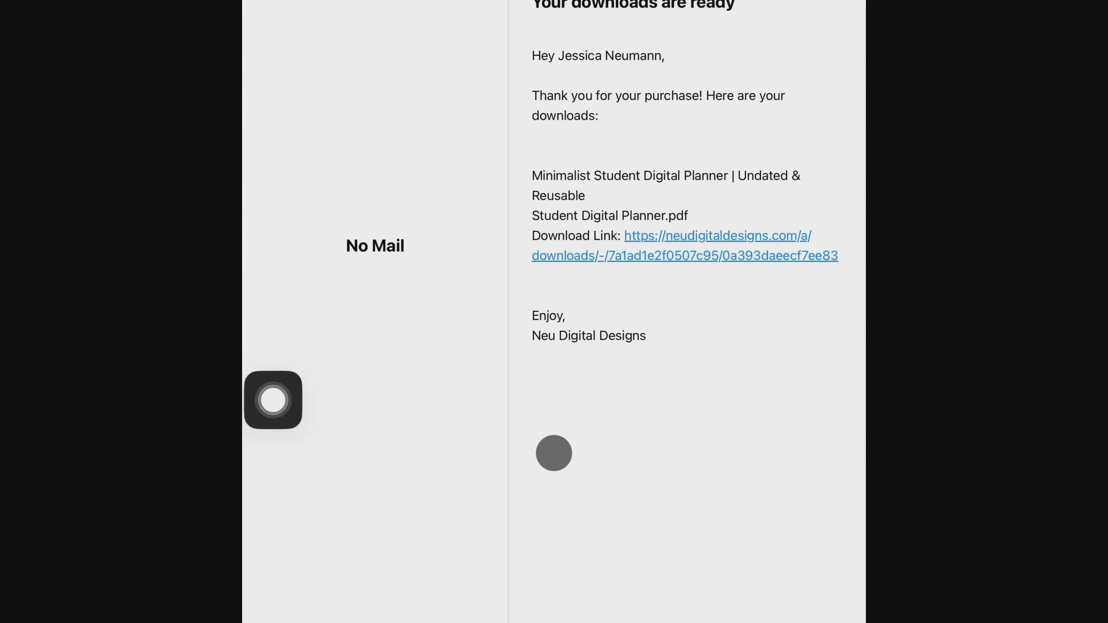 Load video: How to Download your Digital Planner and Upload to Third-Party Apps (Notability, GoodNotes) Note: This shows a how-to for Notability, but will demonstrate the same way for Goodnotes.